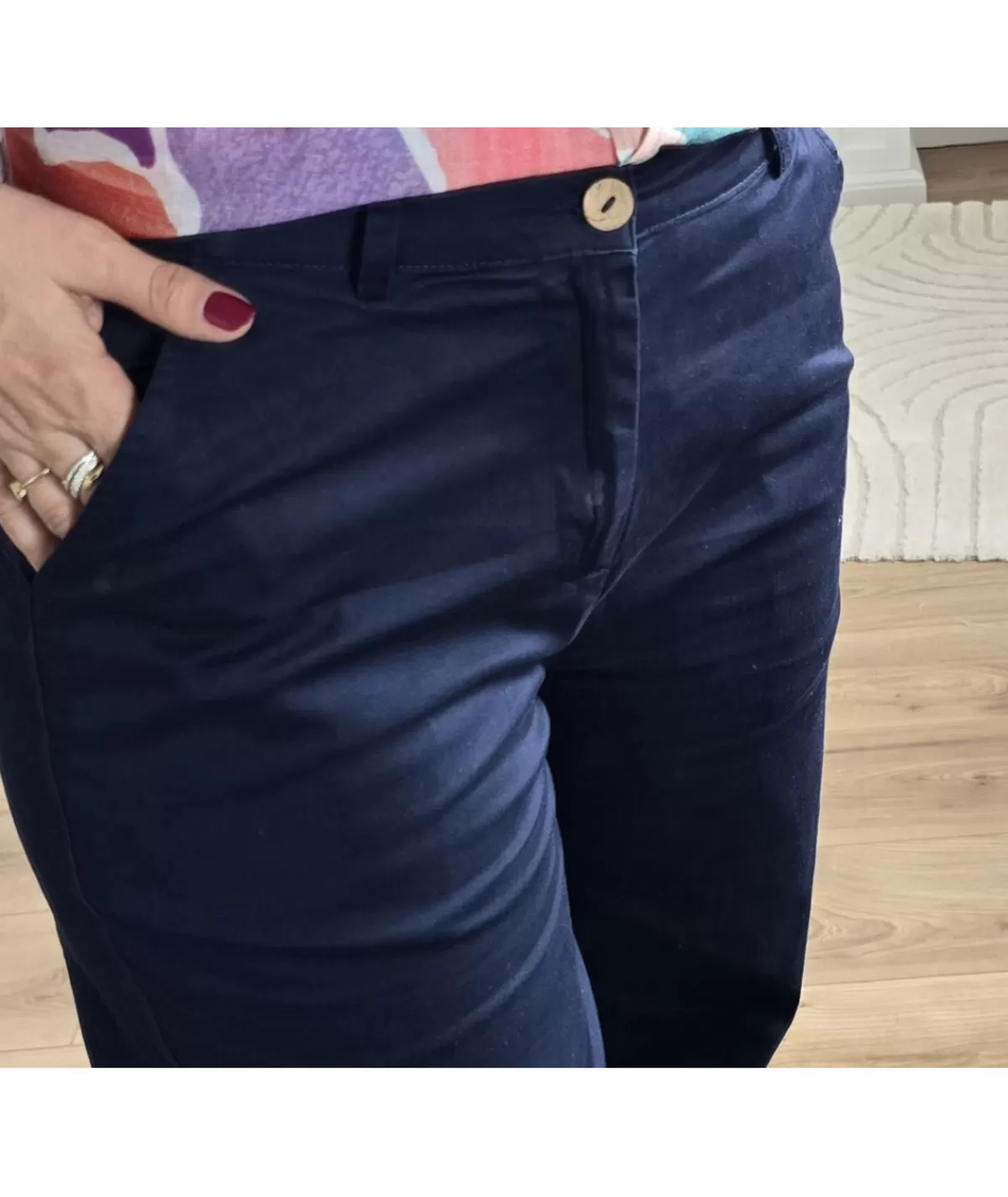 La boutique de Lilie Jeans / Pantalons>PANTALON ROBERTA WILDE Marine