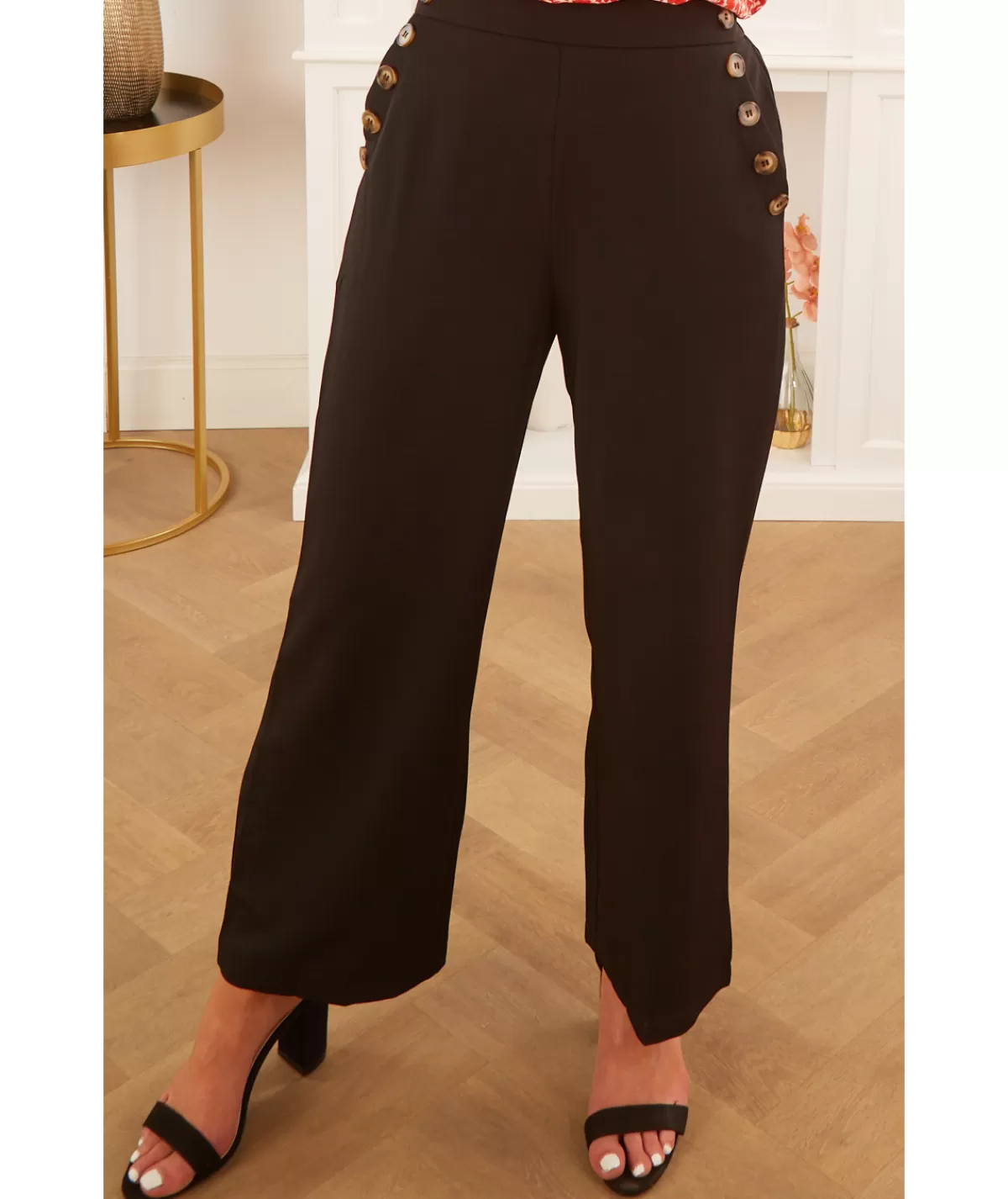 La boutique de Lilie Jeans / Pantalons>PANTALON ROSE MARIE Noir