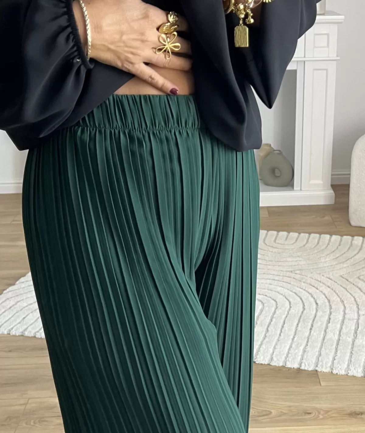 La boutique de Lilie Jeans / Pantalons>PANTALON SAMIRA Vertsapin