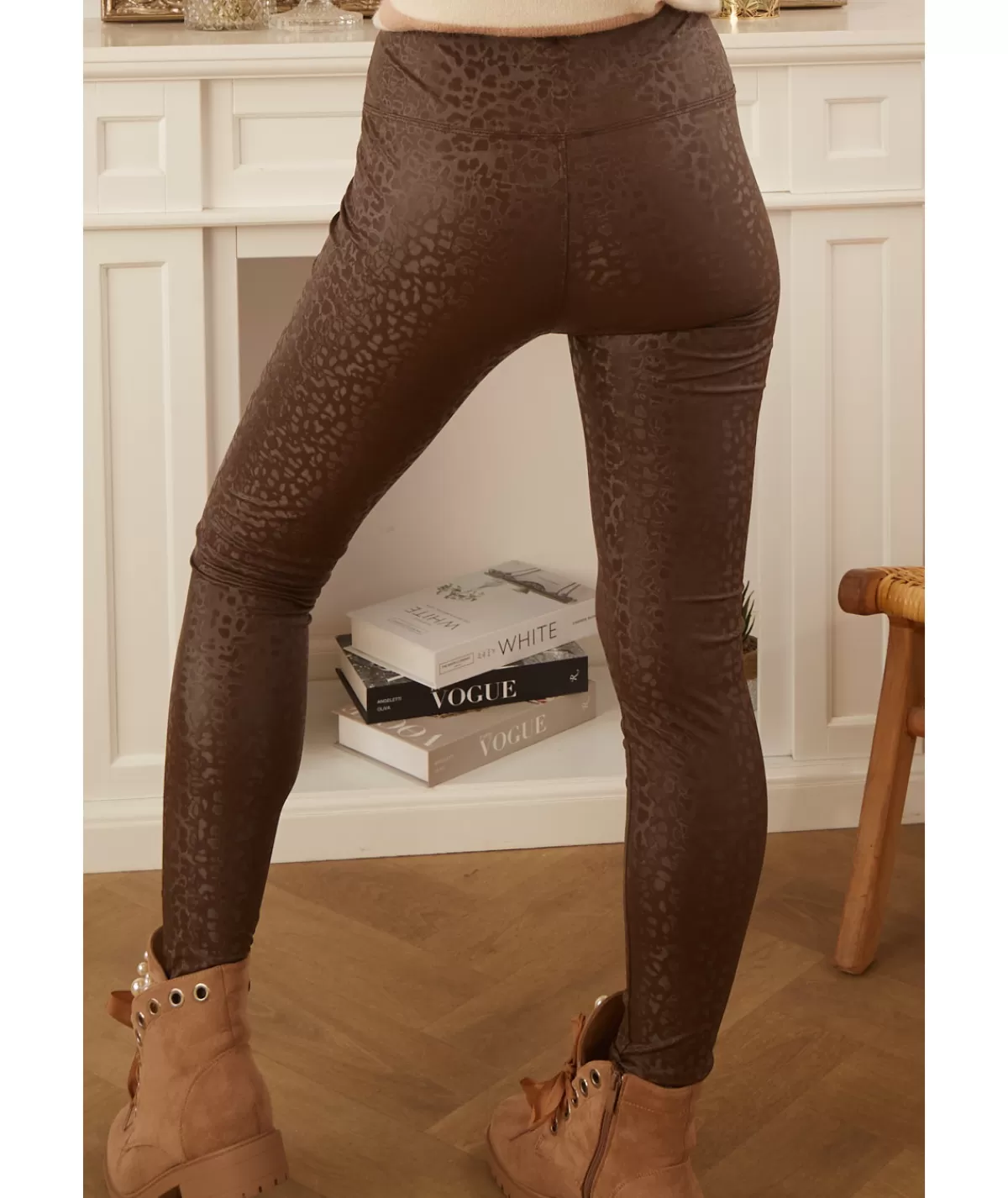 La boutique de Lilie Jeans / Pantalons>PANTALON SWANA Marron