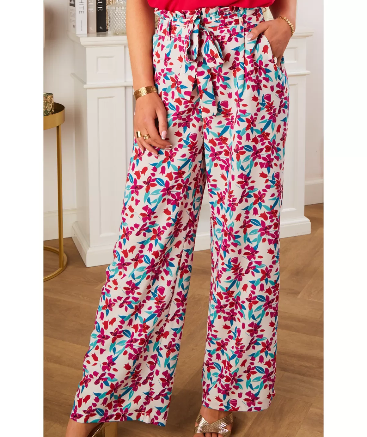 La boutique de Lilie Jeans / Pantalons>PANTALON TELMA Blanc