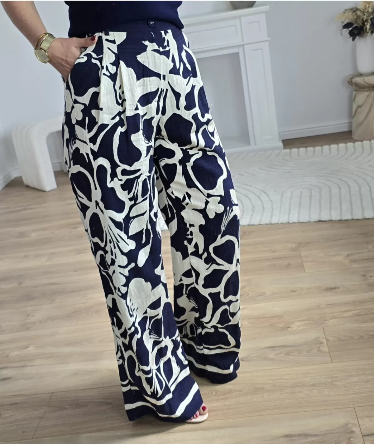 La boutique de Lilie Jeans / Pantalons>PANTALON TRESSY Marine