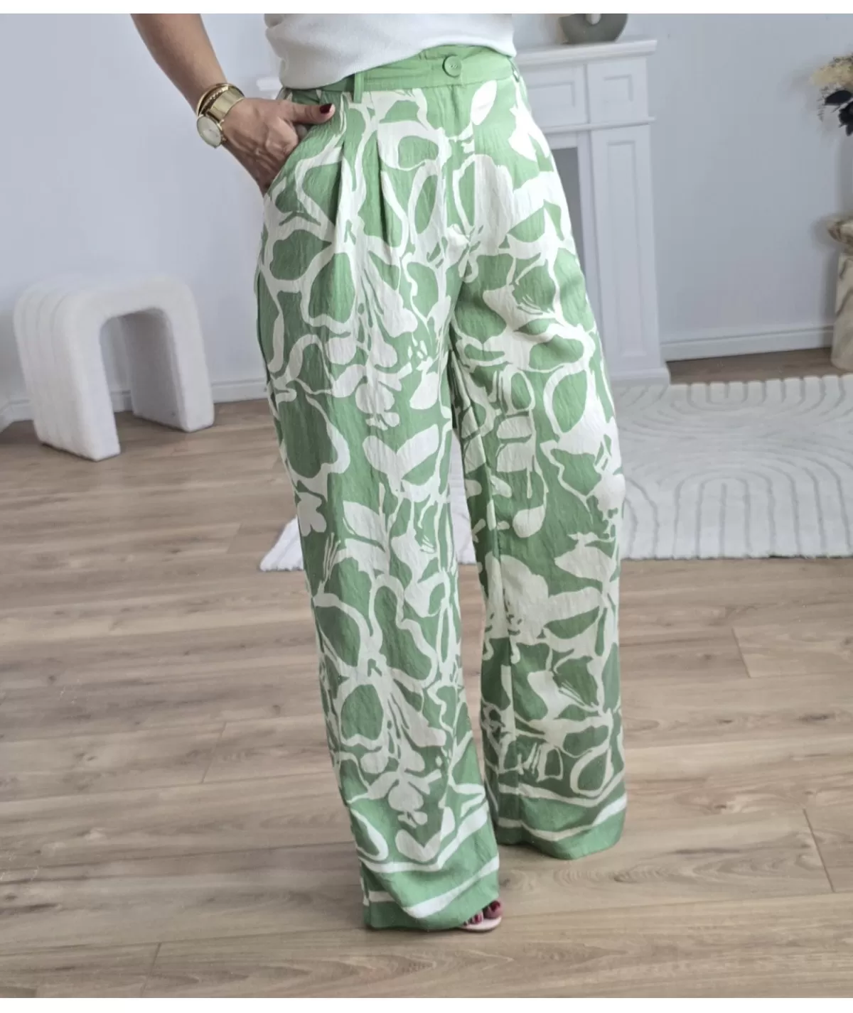 La boutique de Lilie Jeans / Pantalons>PANTALON TRESSY Vertdeau