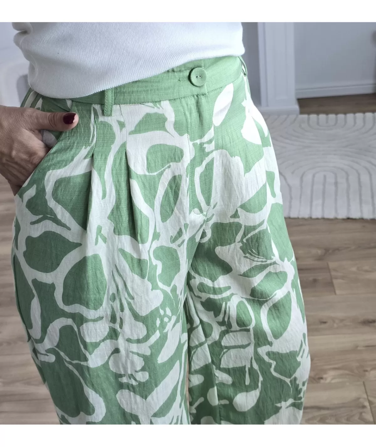 La boutique de Lilie Jeans / Pantalons>PANTALON TRESSY Vertdeau