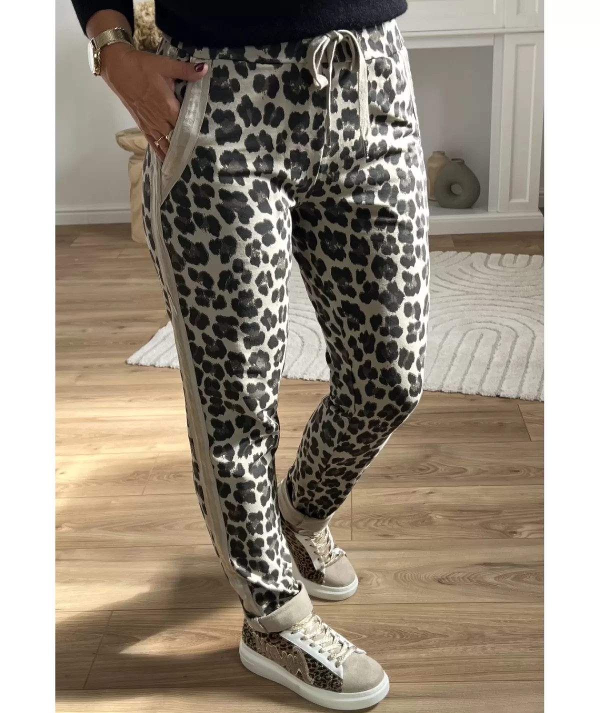La boutique de Lilie Jeans / Pantalons>PANTALON VANESSA Taupe