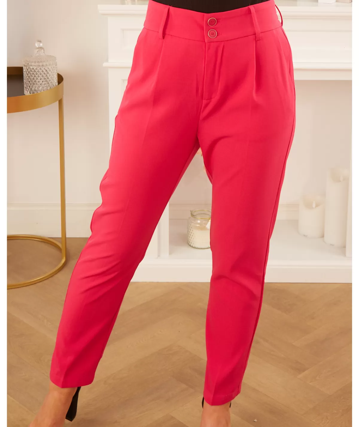 La boutique de Lilie Jeans / Pantalons>PANTALON WANDA Fushia