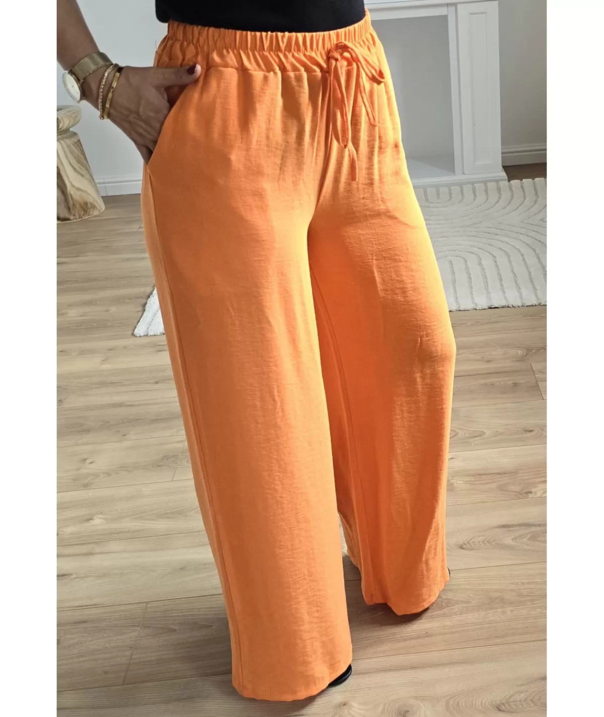 La boutique de Lilie Jeans / Pantalons>PANTALON YADIRA Orange
