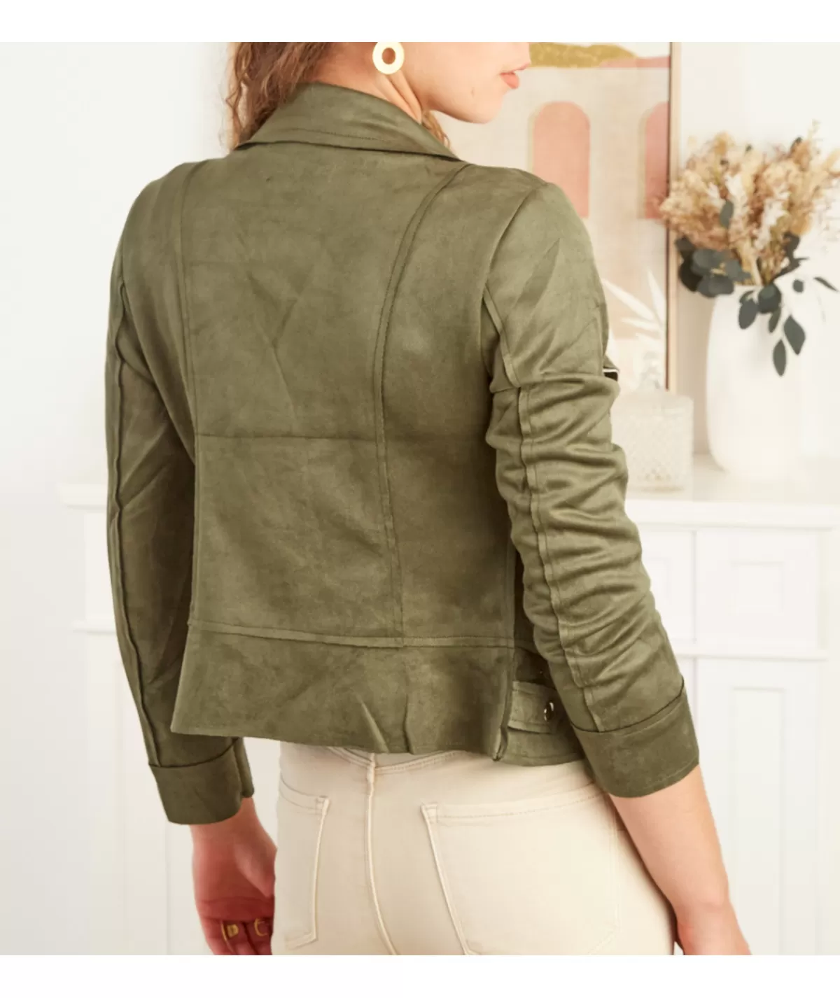 La boutique de Lilie Vestes>PERFECTO CLEA Kaki