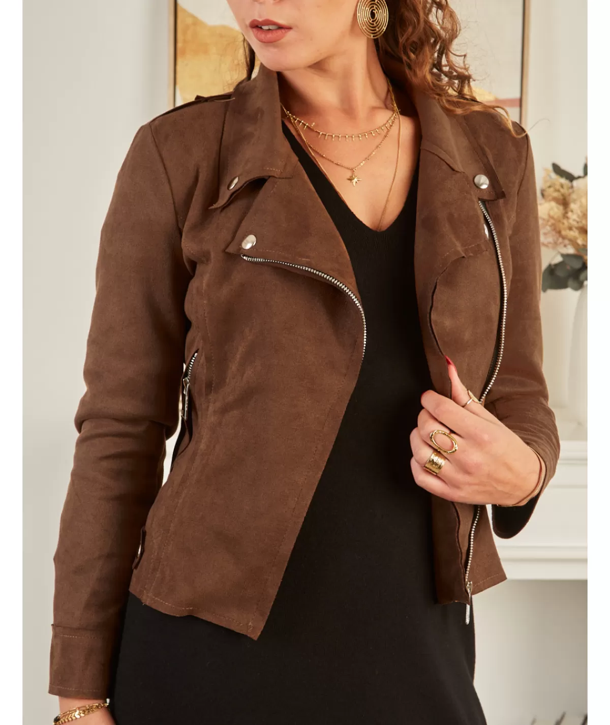 La boutique de Lilie Vestes>PERFECTO CLEA II Chocolat