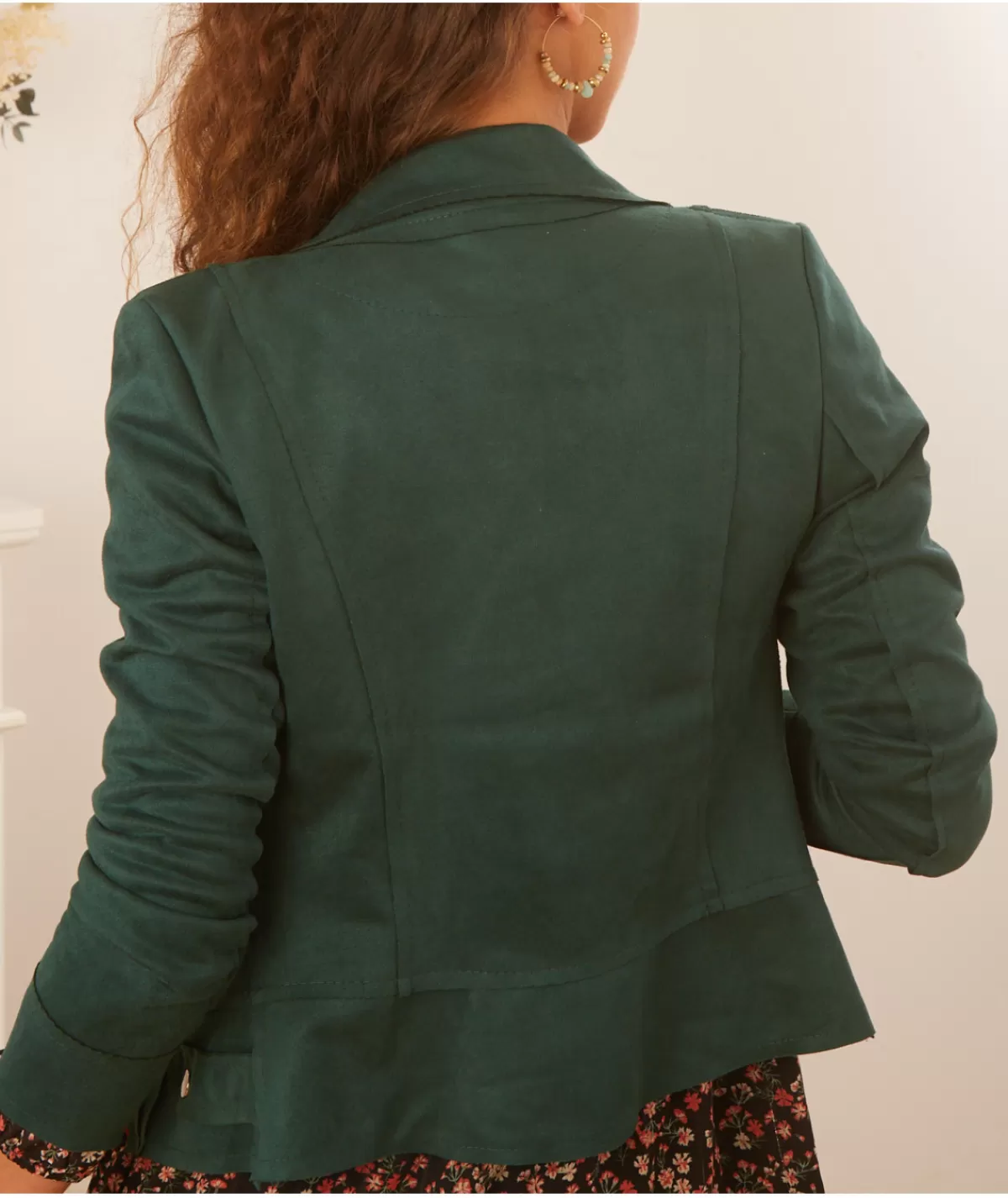 La boutique de Lilie Vestes>PERFECTO KARINE IIII Vertsapin