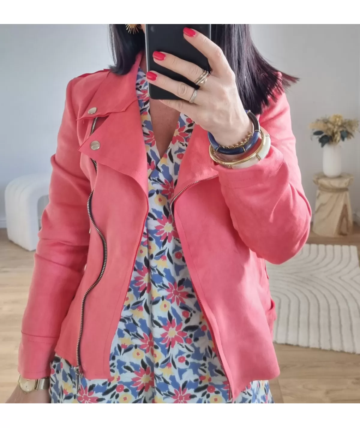 La boutique de Lilie Vestes>PERFECTO MATHILDE Corail