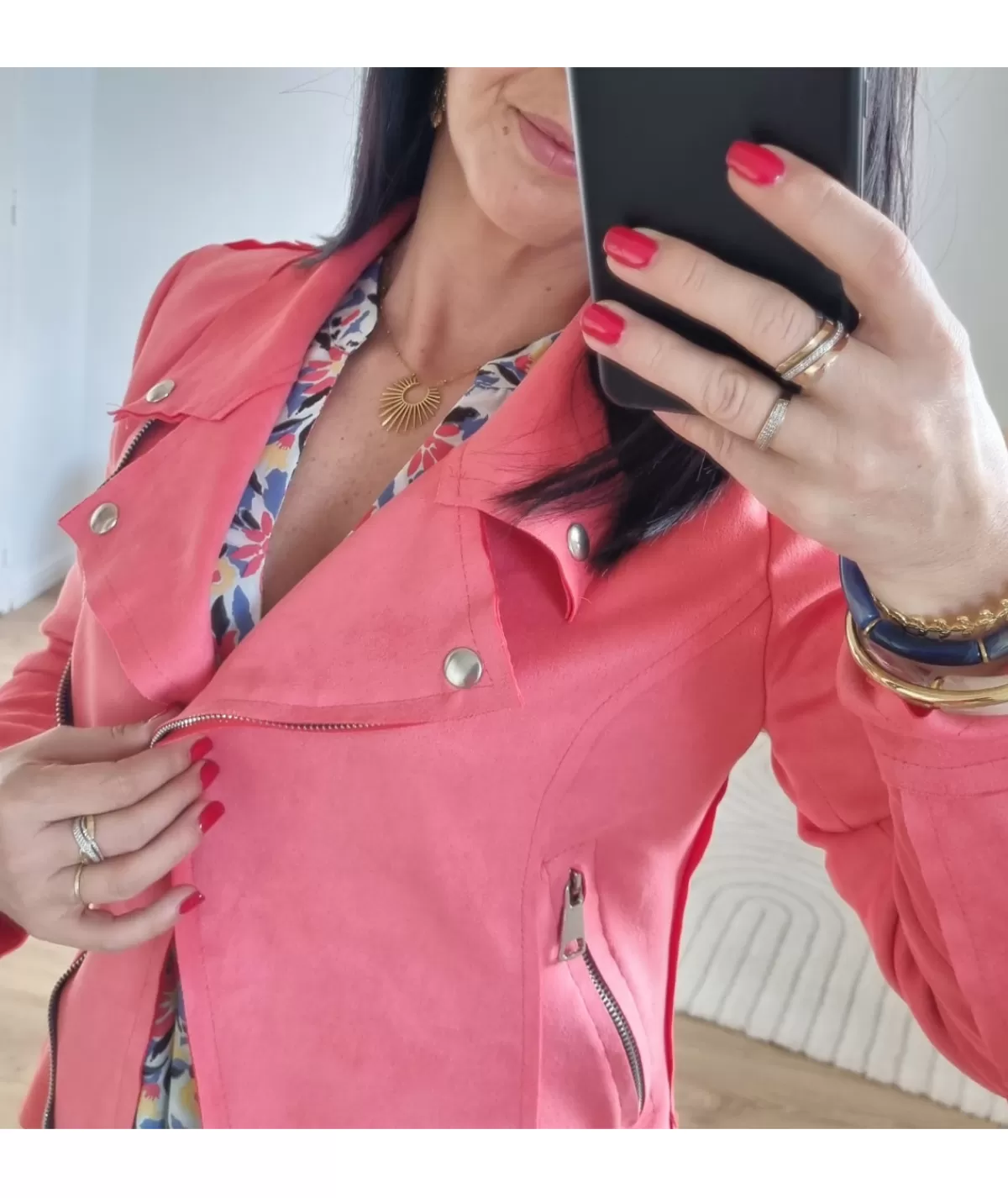La boutique de Lilie Vestes>PERFECTO MATHILDE Corail