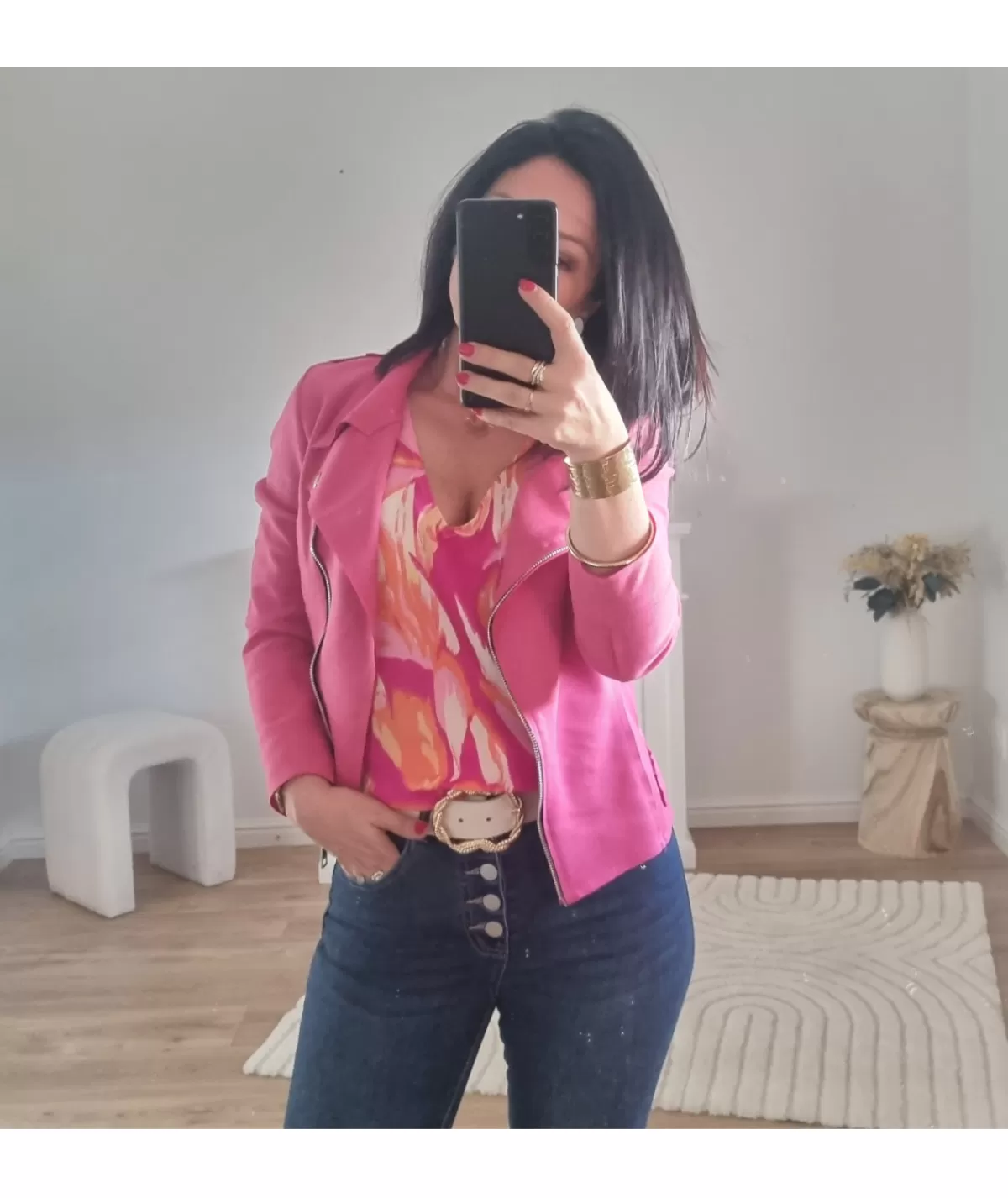La boutique de Lilie Vestes>PERFECTO MATHILDE Fushia