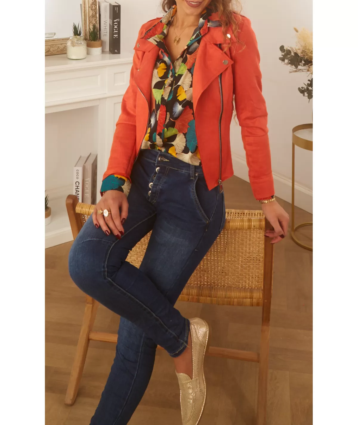 La boutique de Lilie Vestes>PERFECTO MATHILDE II Orange