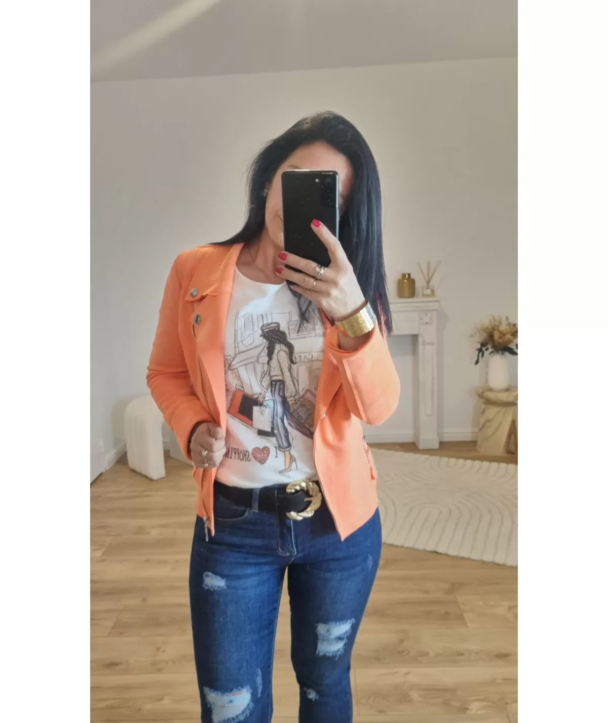 La boutique de Lilie Vestes>PERFECTO MIRANDA - Orange