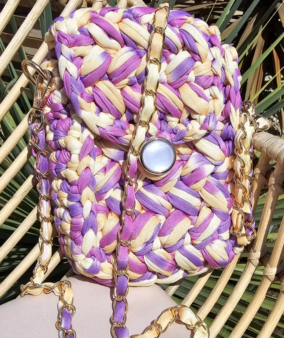 La boutique de Lilie Sacs / Idées Cadeaux>POCHETTE BIANCA Lilas