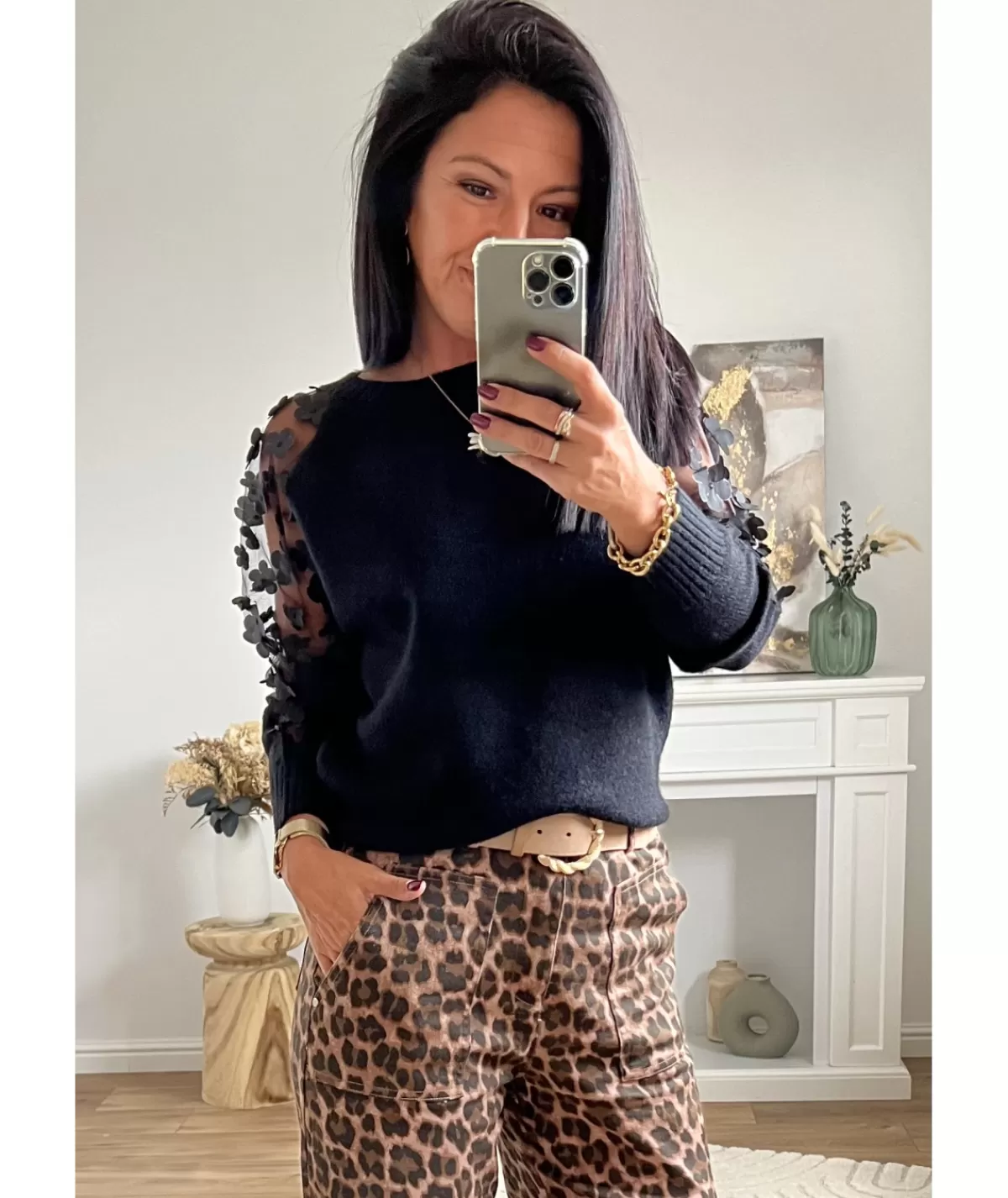 La boutique de Lilie Pulls / Gilets>PULL ARNAUD Noir