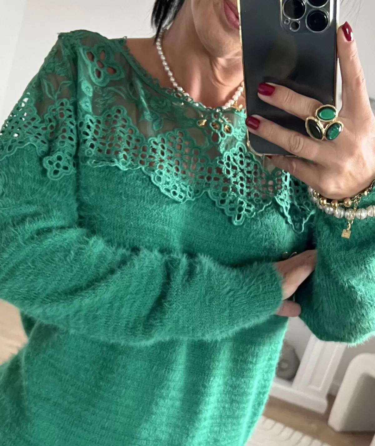 La boutique de Lilie Pulls / Gilets>PULL BASTIEN Vert