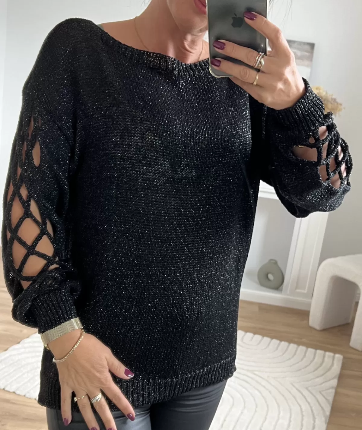La boutique de Lilie Pulls / Gilets>PULL BENJAMIN II Noir