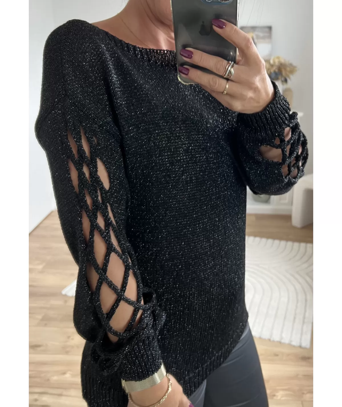 La boutique de Lilie Pulls / Gilets>PULL BENJAMIN II Noir