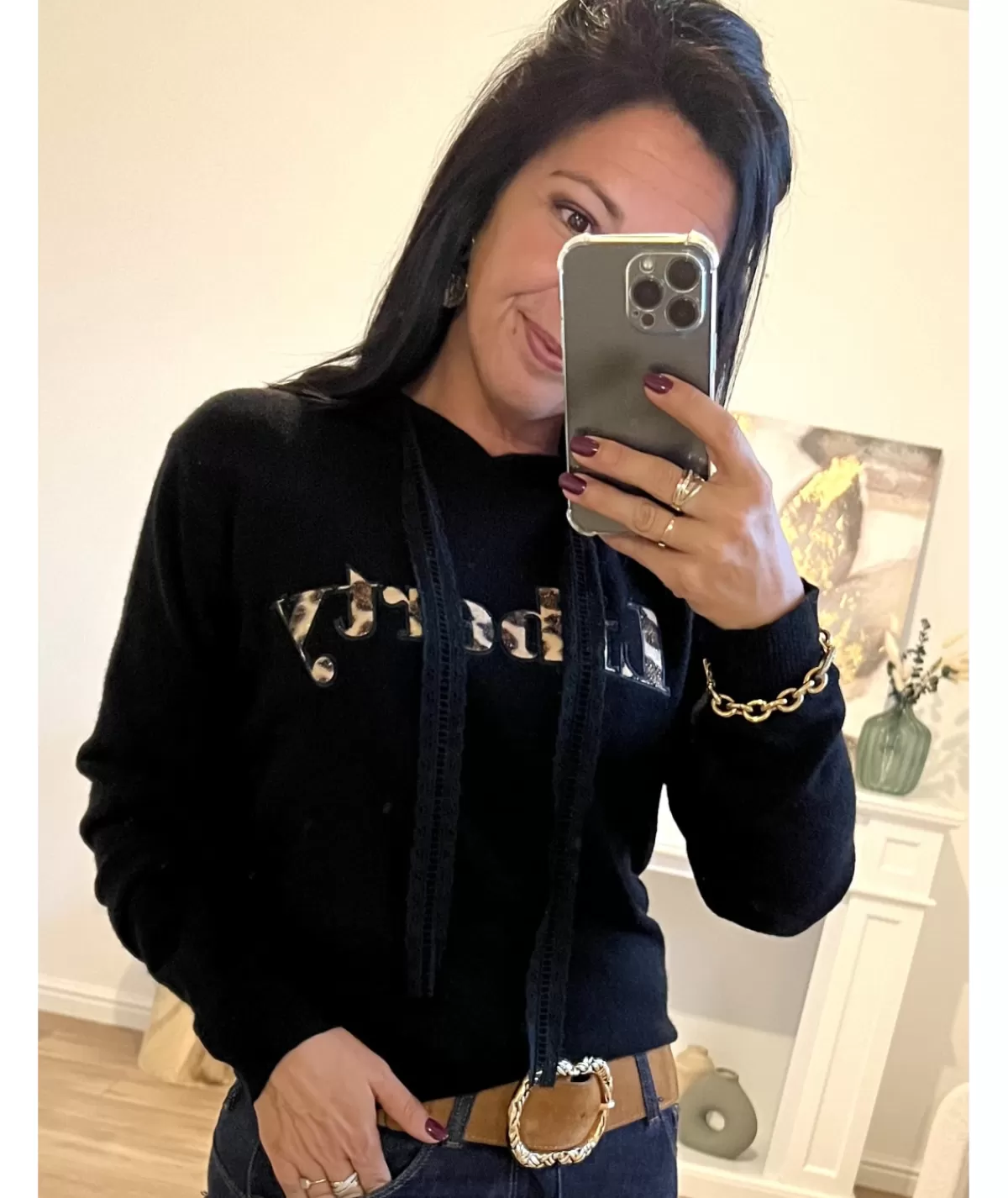 La boutique de Lilie Pulls / Gilets>PULL BERNARD Noir