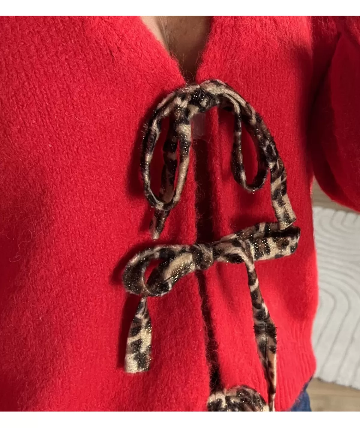 La boutique de Lilie Pulls / Gilets>PULL CLARISSE Rouge