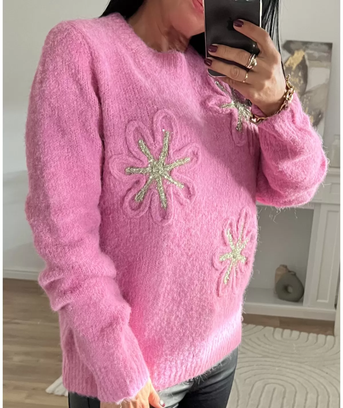 La boutique de Lilie Pulls / Gilets>PULL CODDY Rose