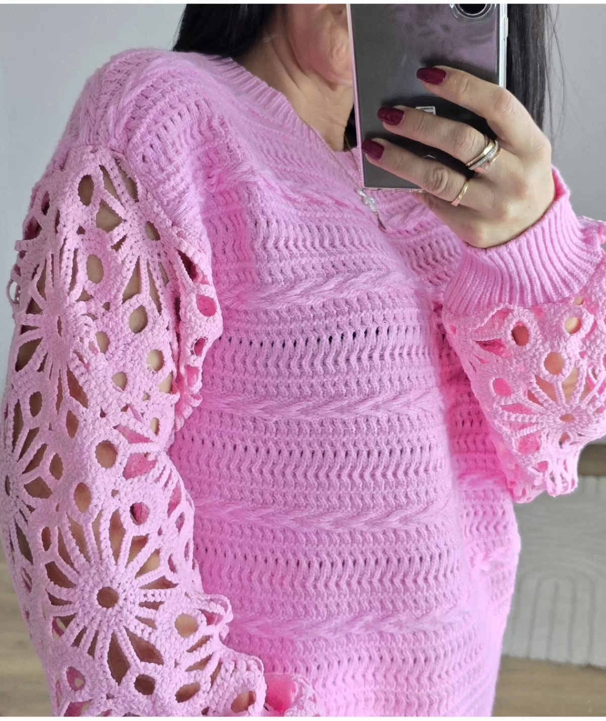 La boutique de Lilie Pulls / Gilets>PULL DEBRA Rose