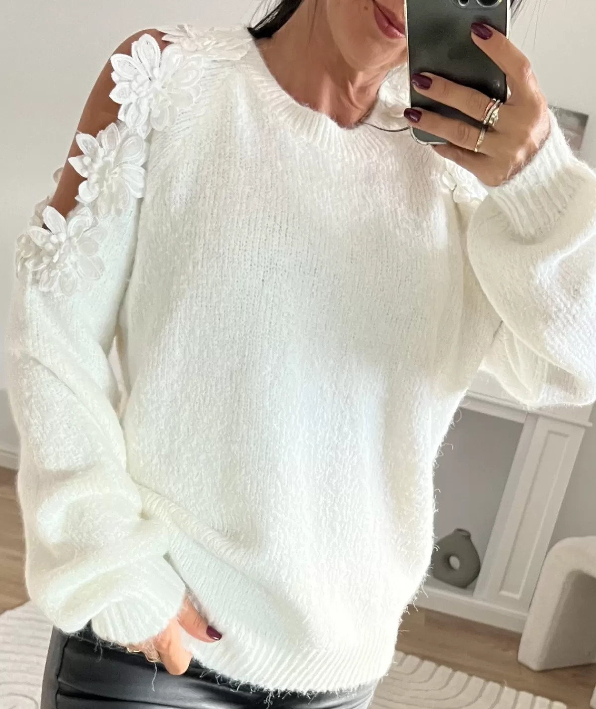 La boutique de Lilie Pulls / Gilets>PULL ESTEBAN Blanc