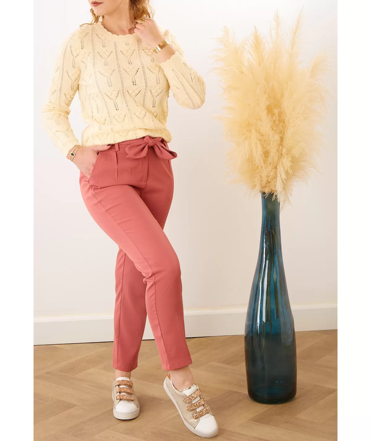 La boutique de Lilie Pulls / Gilets>PULL FANNY Jaune