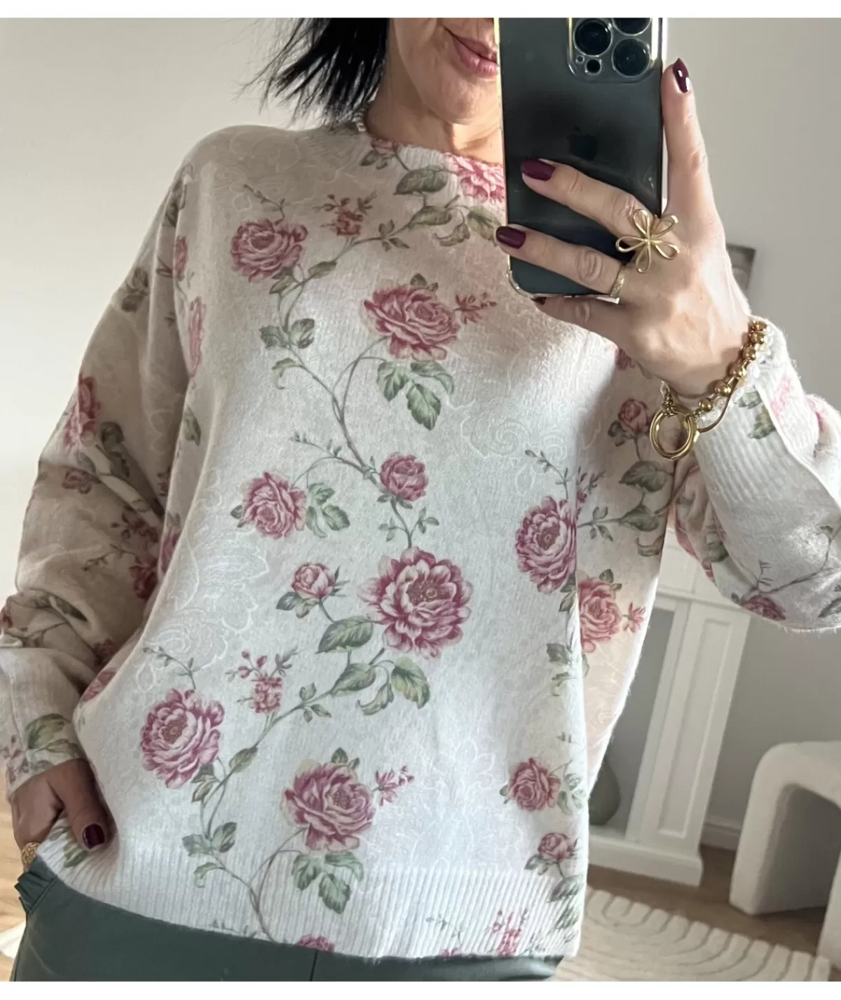 La boutique de Lilie Pulls / Gilets>PULL FLAVIA Beige