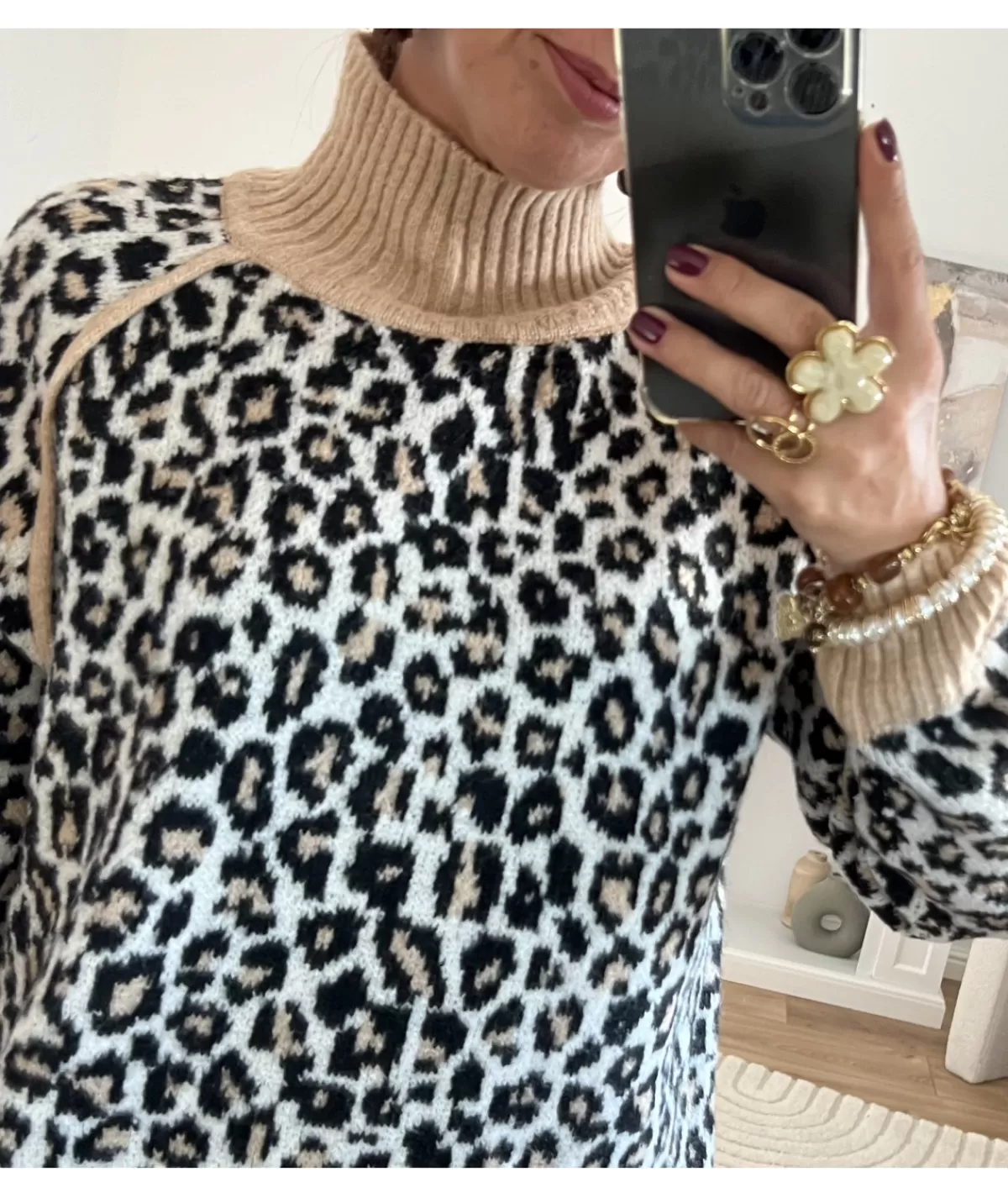 La boutique de Lilie Pulls / Gilets>PULL FLAVIE Taupe