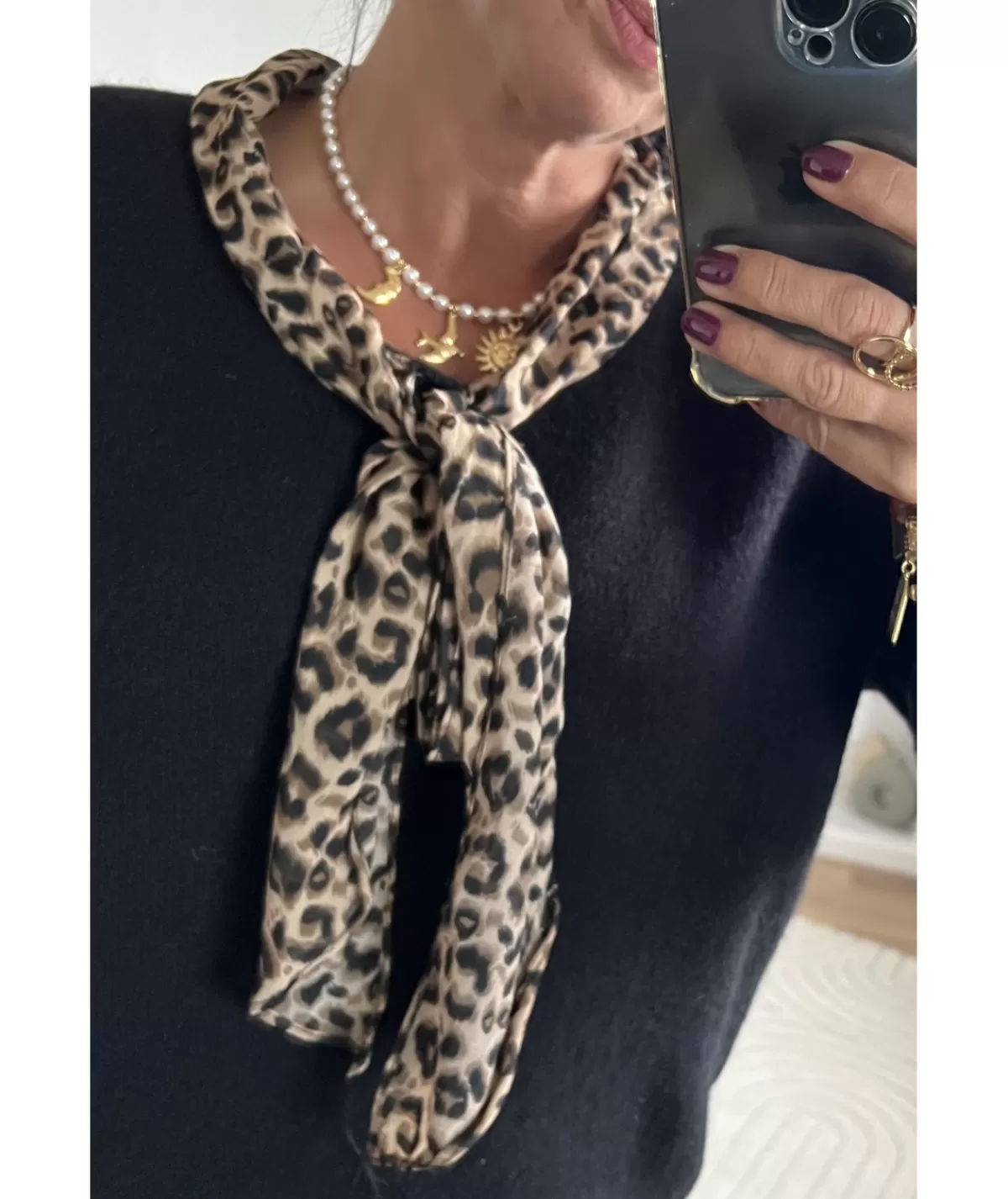 La boutique de Lilie Pulls / Gilets>PULL JENNIFER Noir