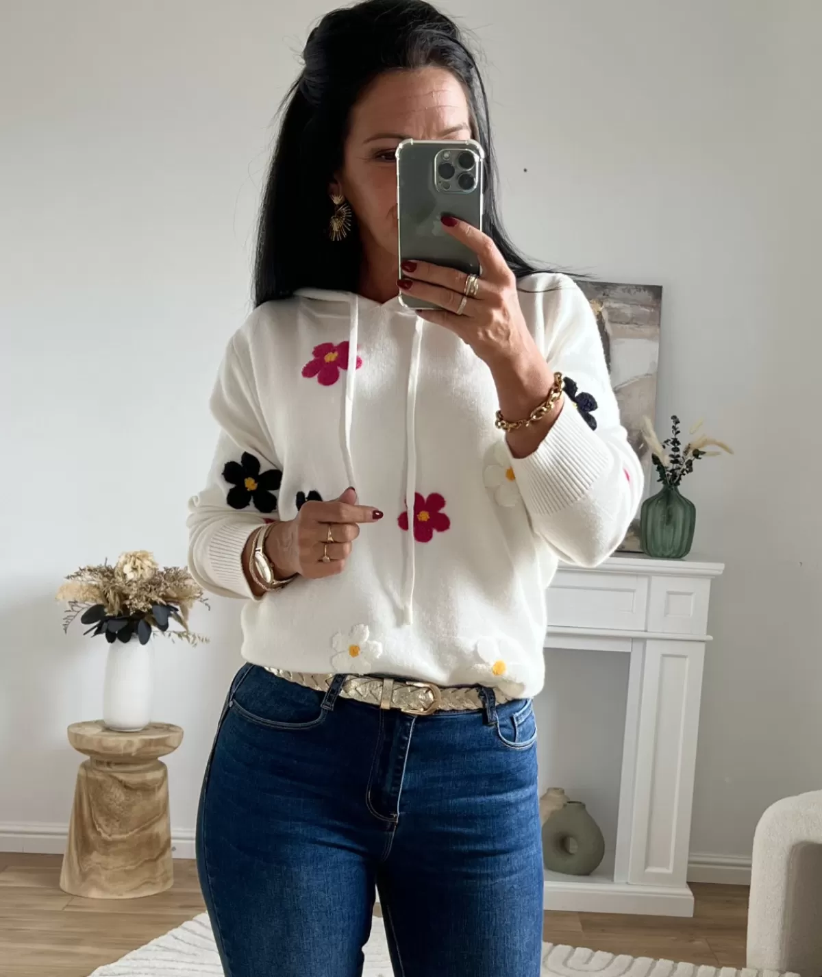 La boutique de Lilie Pulls / Gilets>PULL KRISTINA Fushia