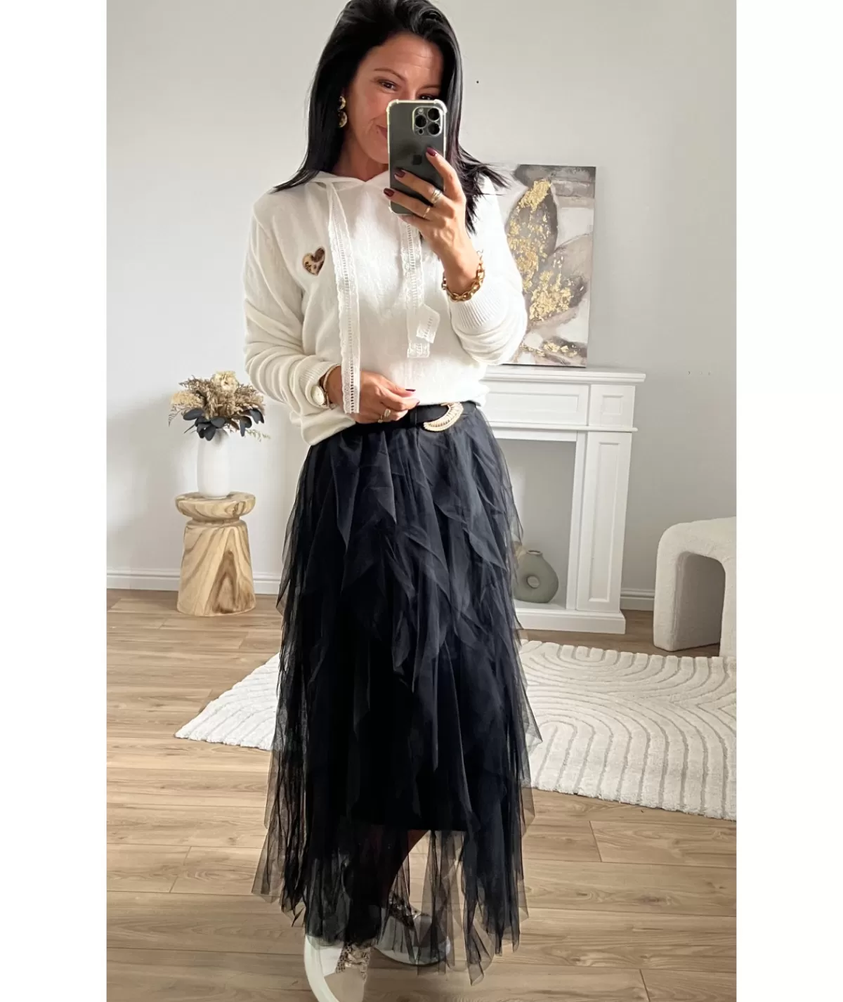 La boutique de Lilie Pulls / Gilets>PULL QUENTIN Blanc