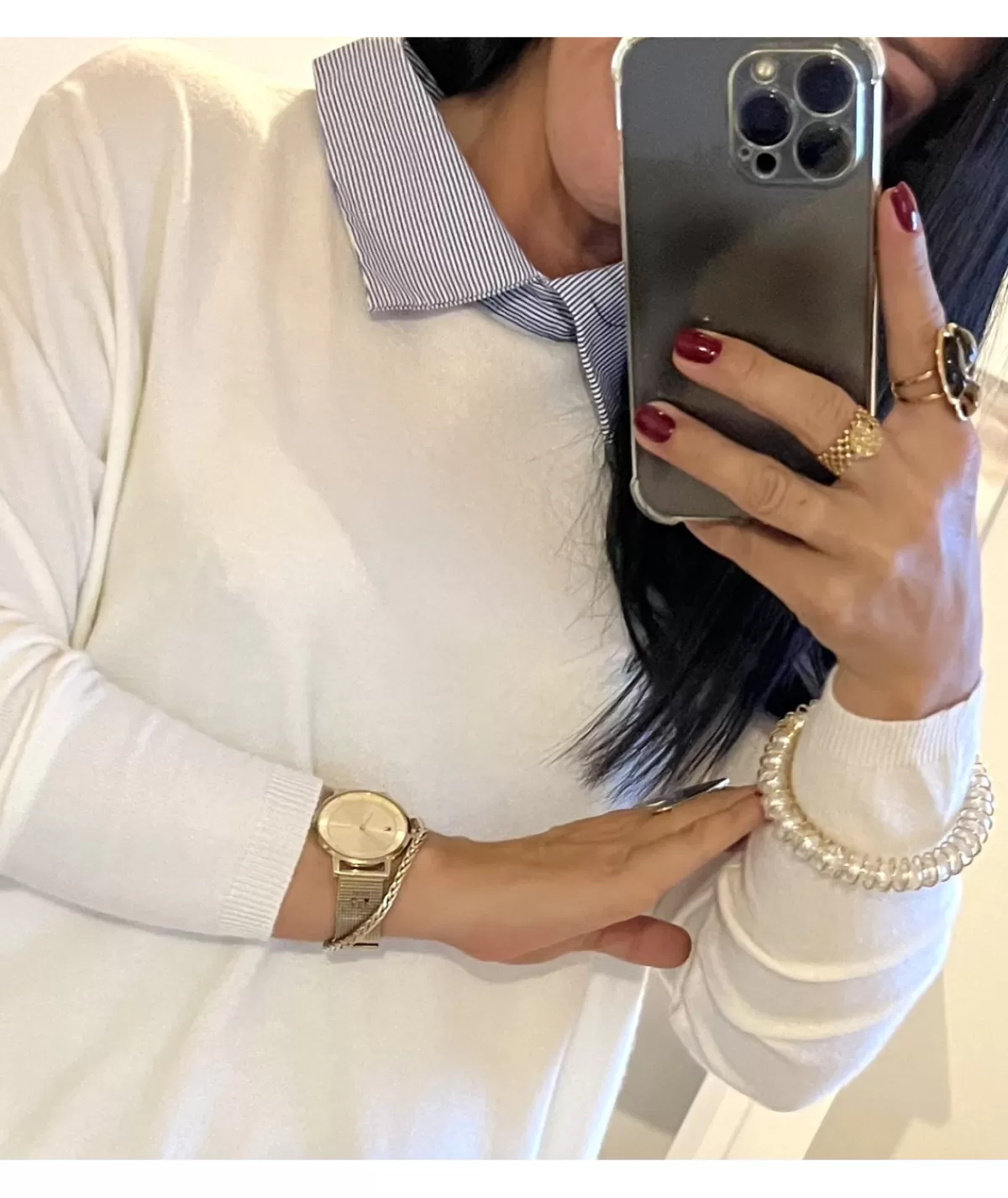 La boutique de Lilie Pulls / Gilets>PULL RAQUIEL Blanc