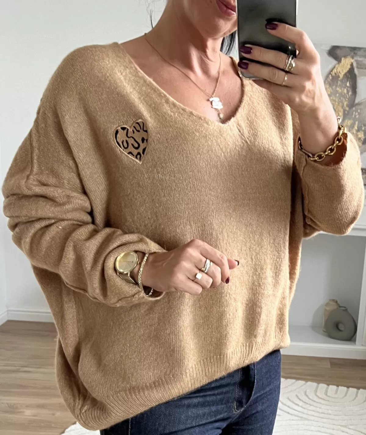 La boutique de Lilie Pulls / Gilets>PULL ROBERTA Beige