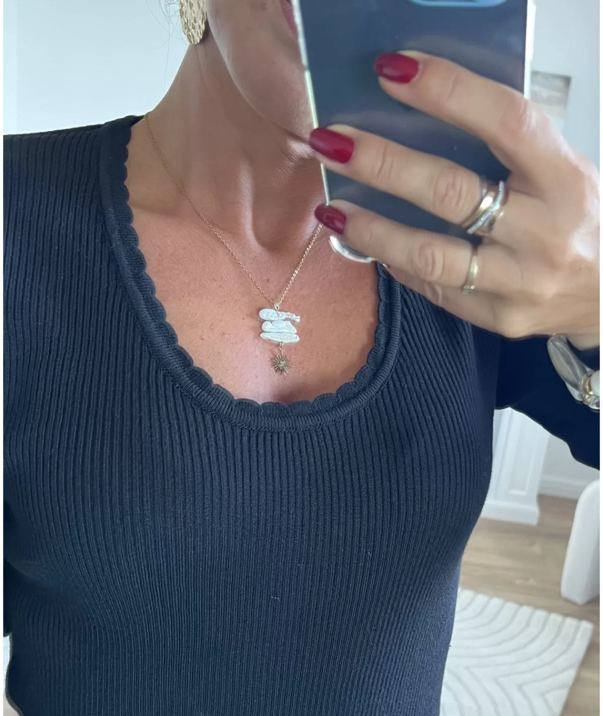 La boutique de Lilie Pulls / Gilets>PULL SALOME Noir