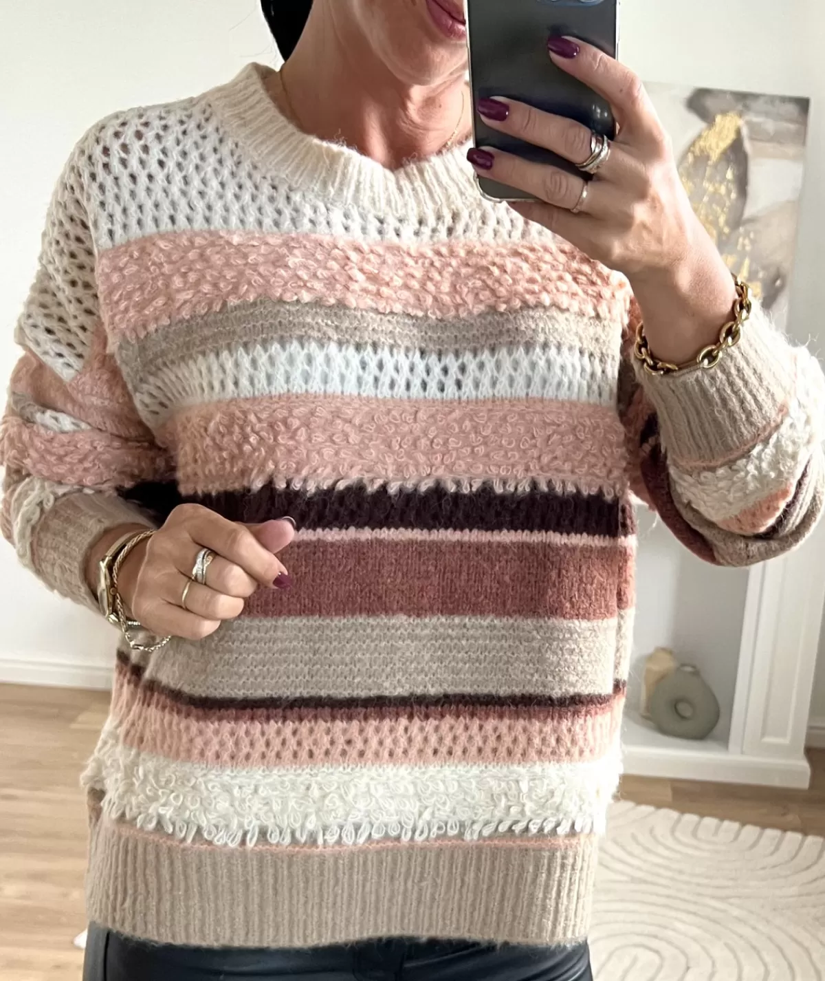 La boutique de Lilie Pulls / Gilets>PULL SEPHORA Beige