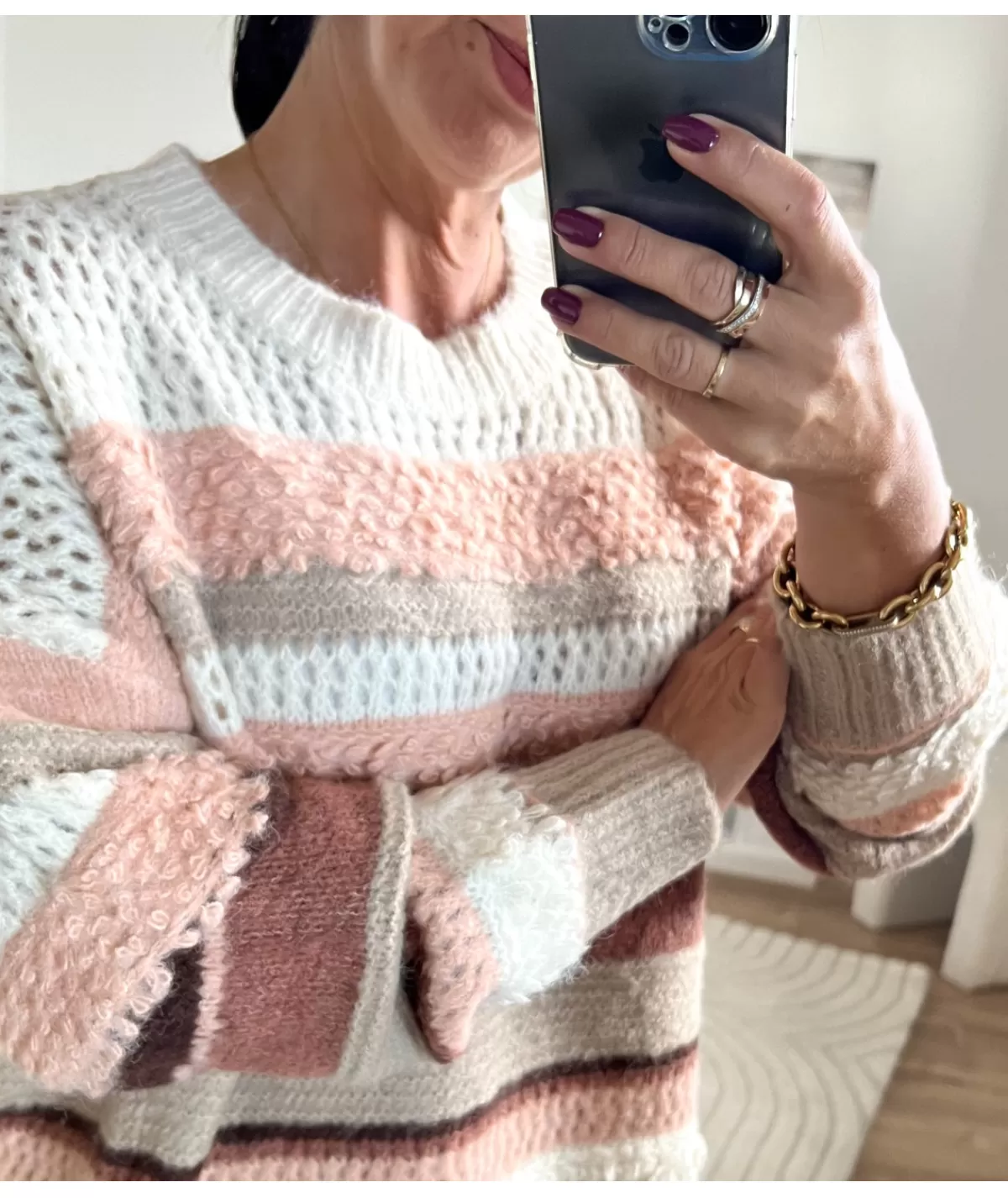 La boutique de Lilie Pulls / Gilets>PULL SEPHORA Beige