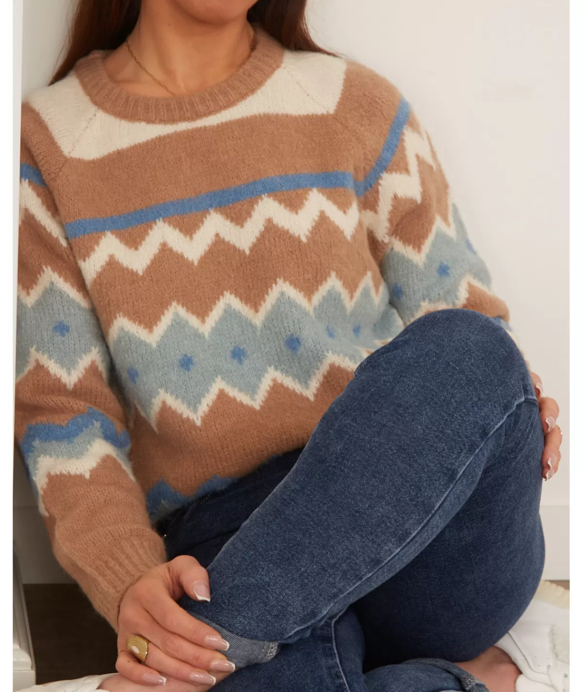 La boutique de Lilie Pulls / Gilets>PULL SOPHIA Camel