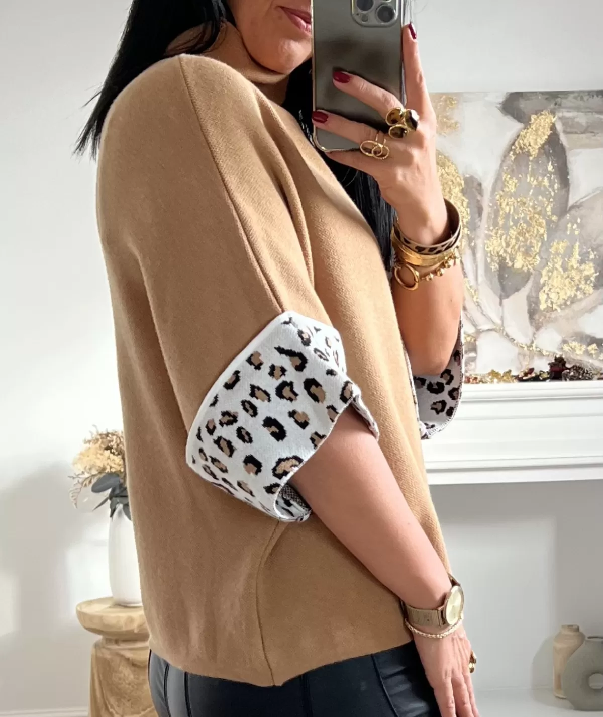 La boutique de Lilie Pulls / Gilets>PULL SOURAYA Camel