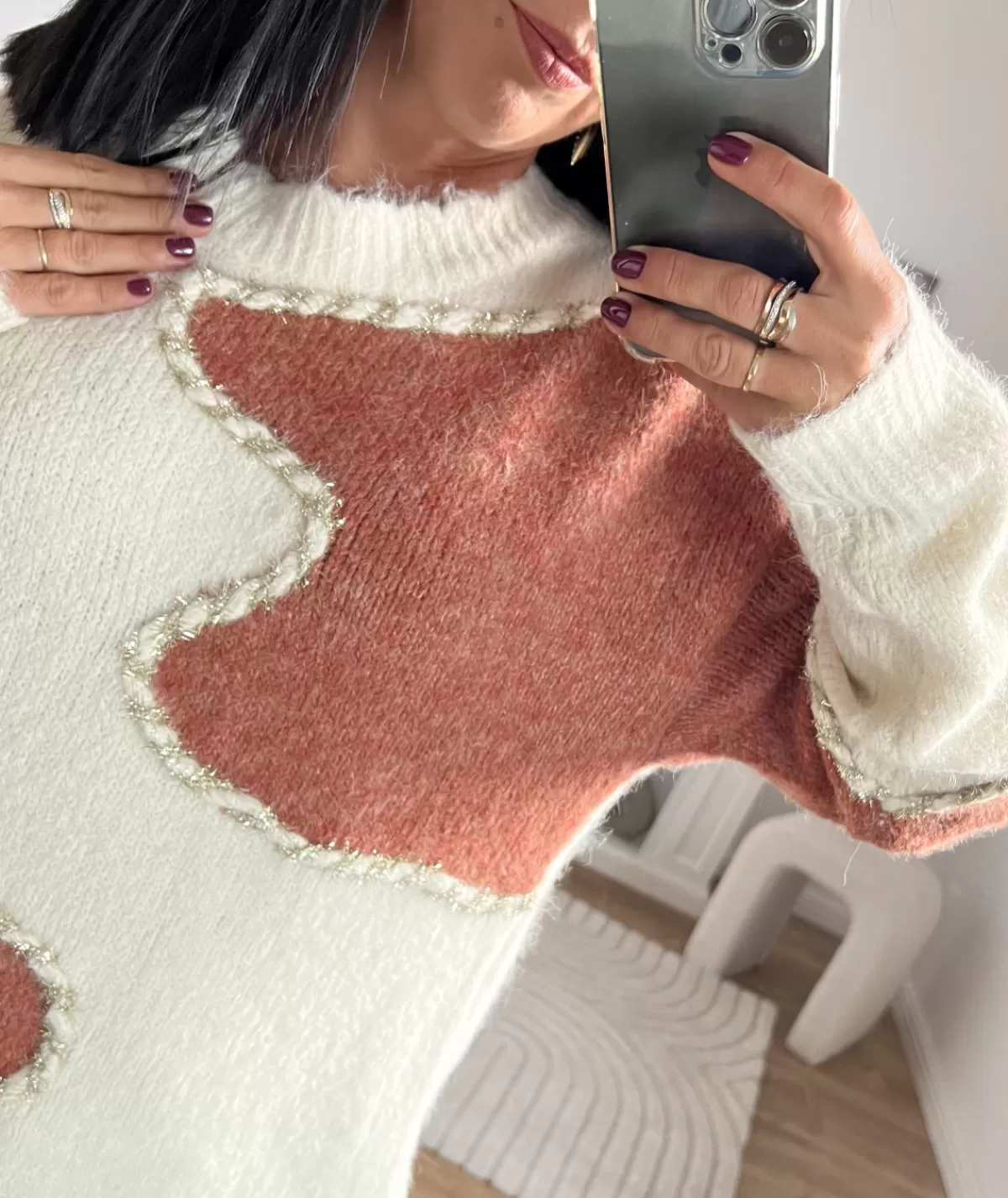 La boutique de Lilie Pulls / Gilets>PULL SYLVIA Beige