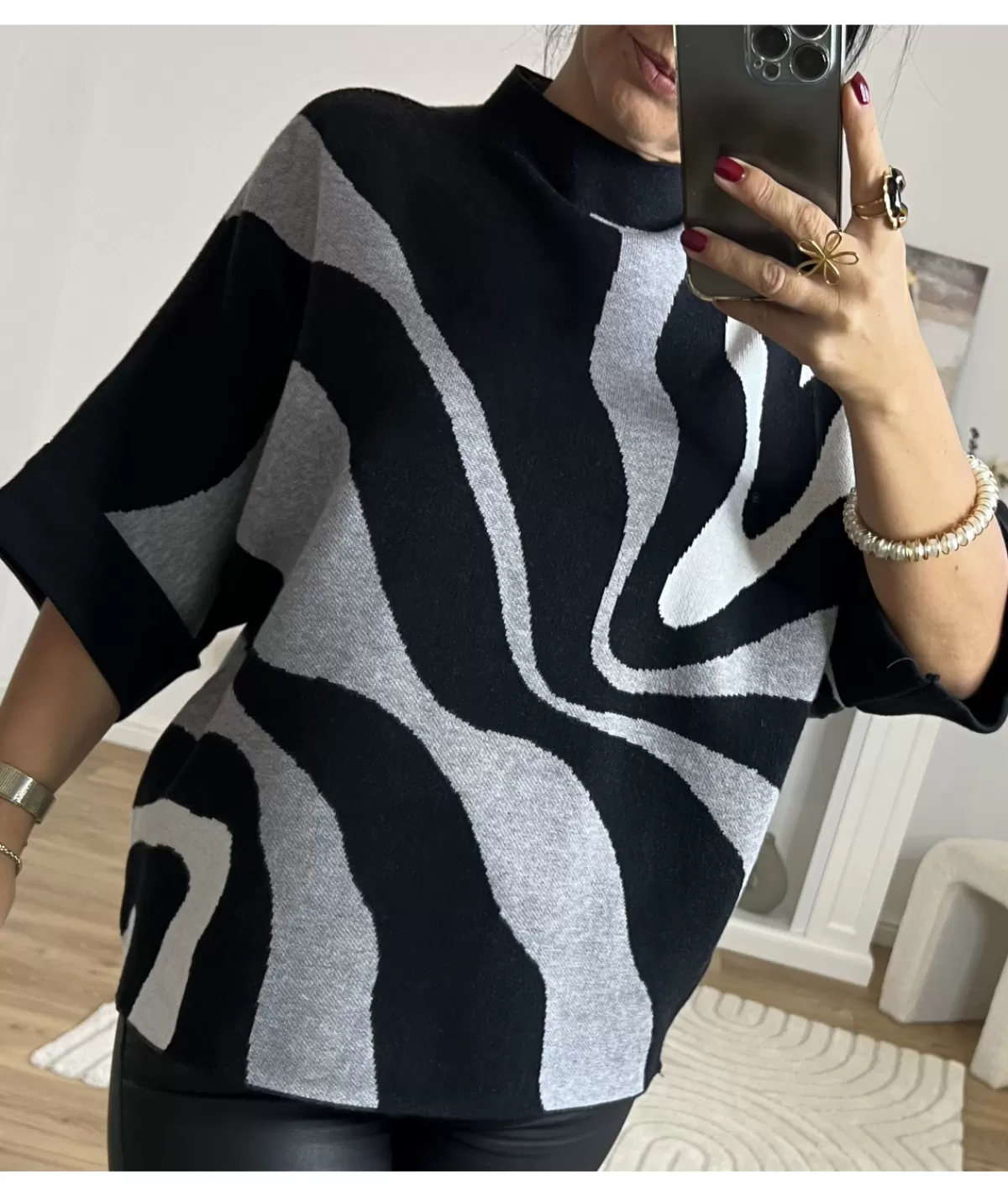 La boutique de Lilie Pulls / Gilets>PULL WENDY Noir