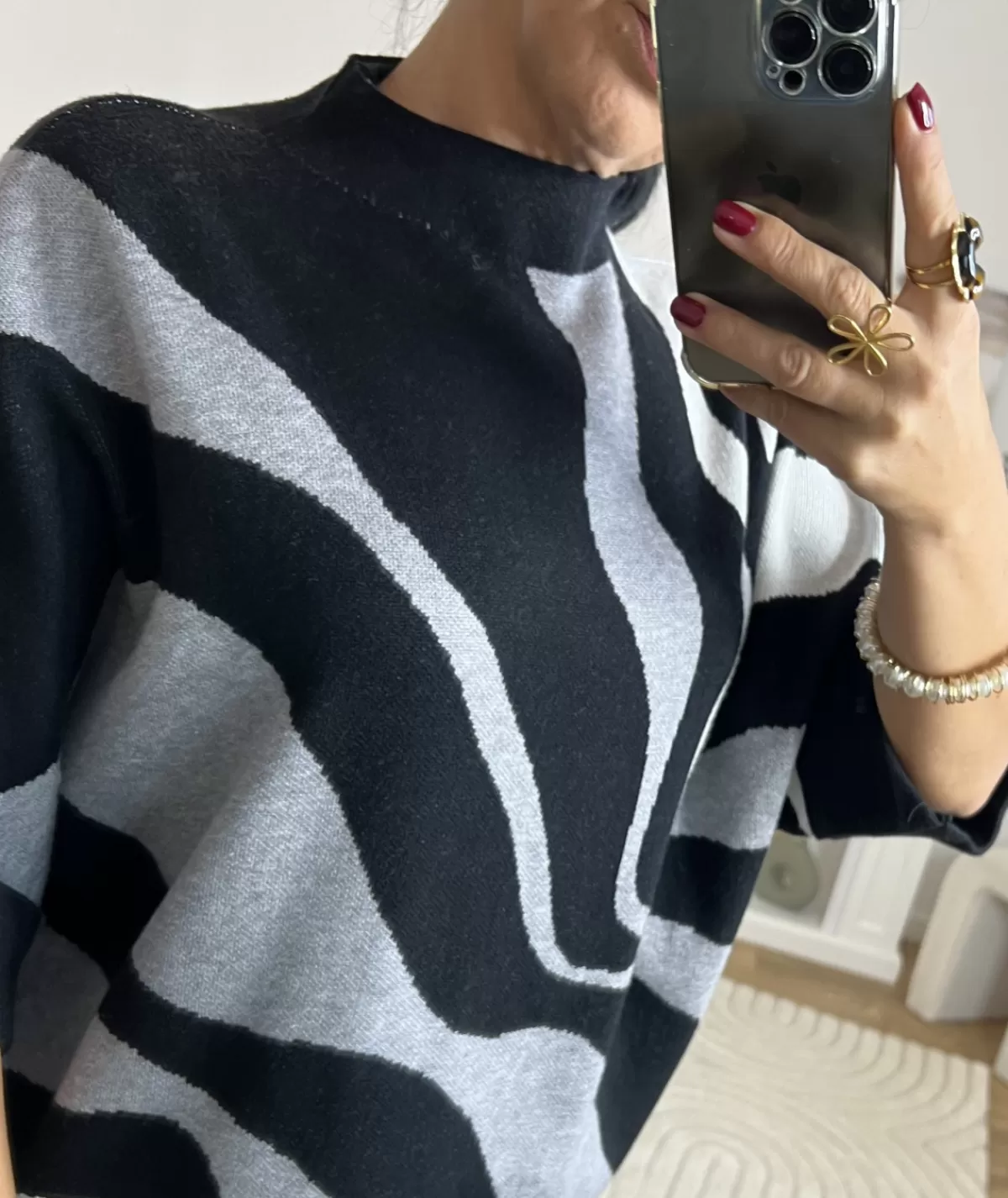 La boutique de Lilie Pulls / Gilets>PULL WENDY Noir