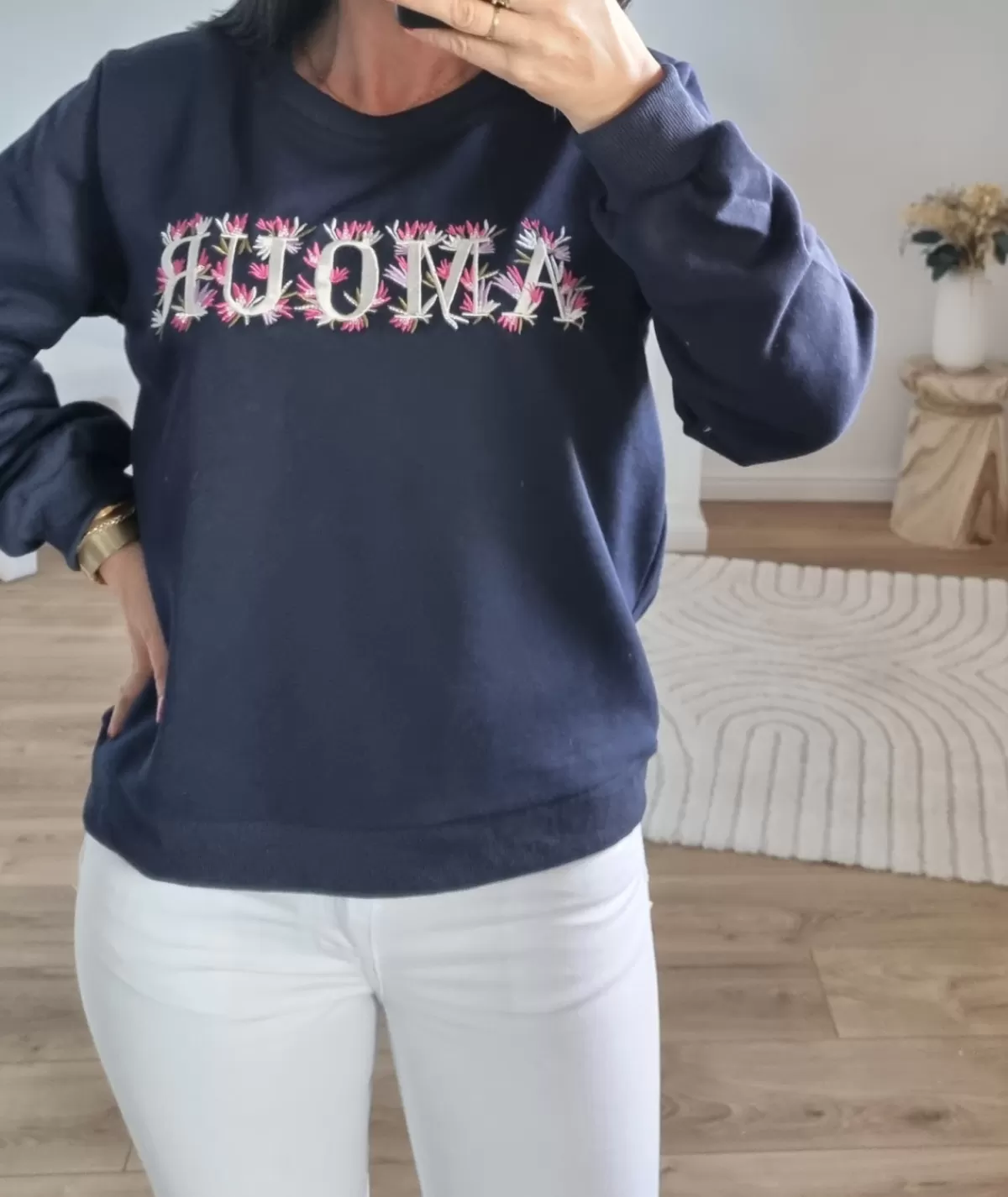 La boutique de Lilie Pulls / Gilets>PULL YARA Marine