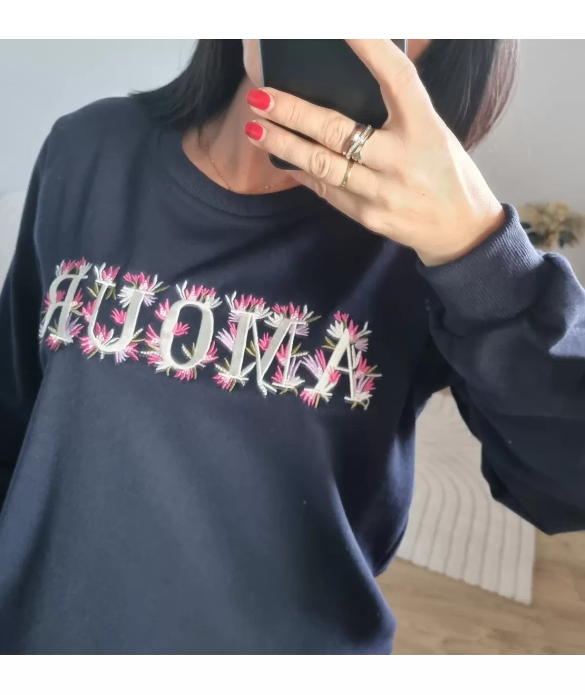 La boutique de Lilie Pulls / Gilets>PULL YARA Marine