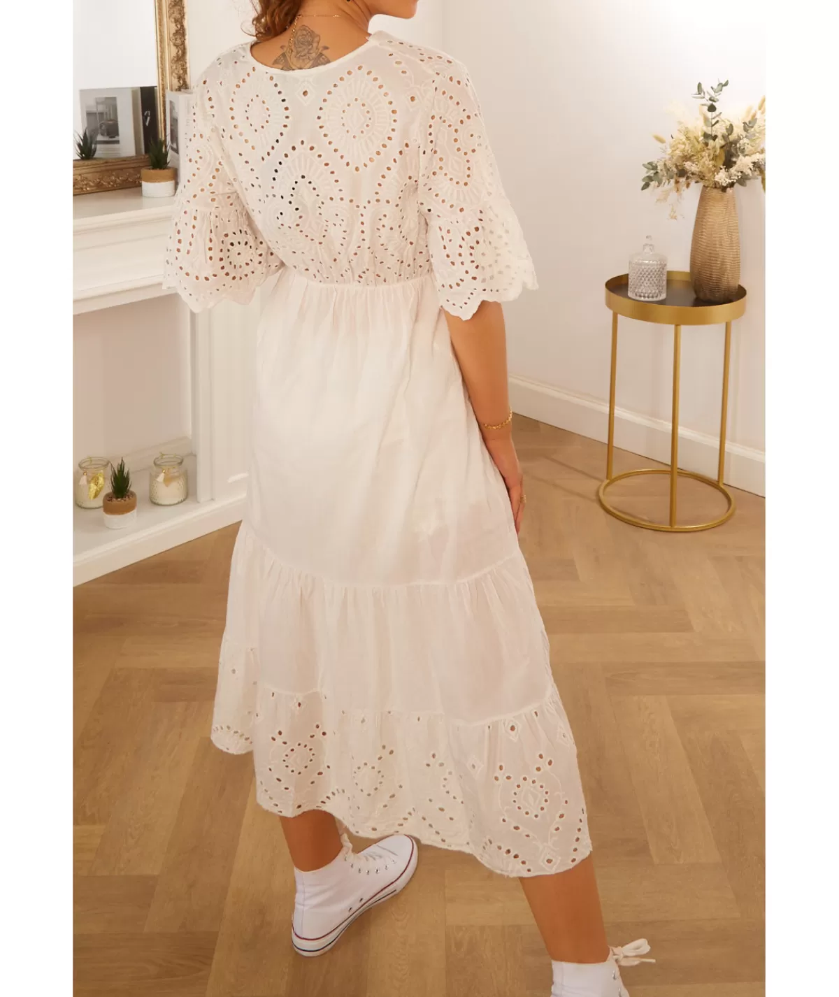 La boutique de Lilie Robes>ROBE ADELE Beige