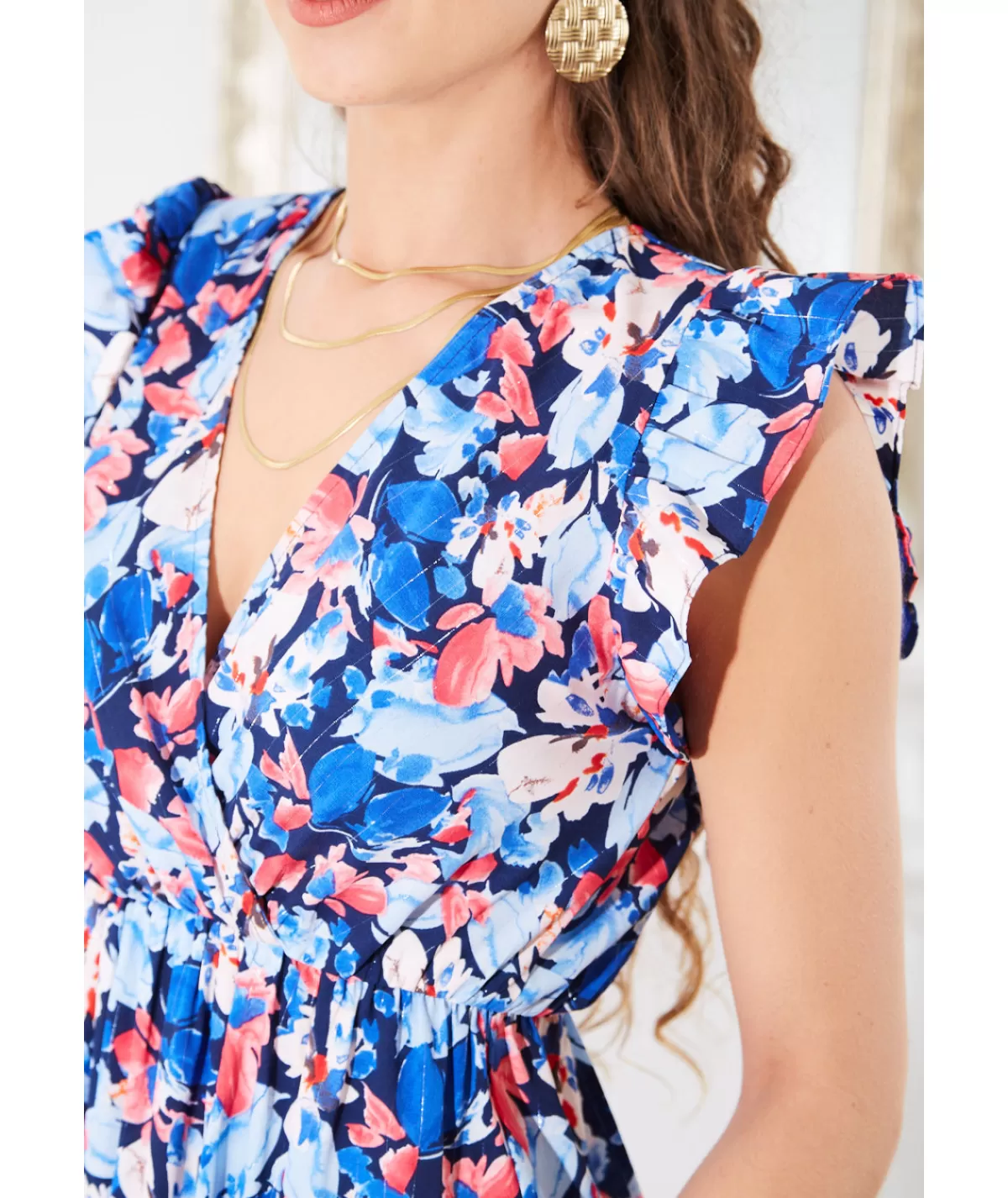 La boutique de Lilie Robes>ROBE ALEXANDRA Bleu