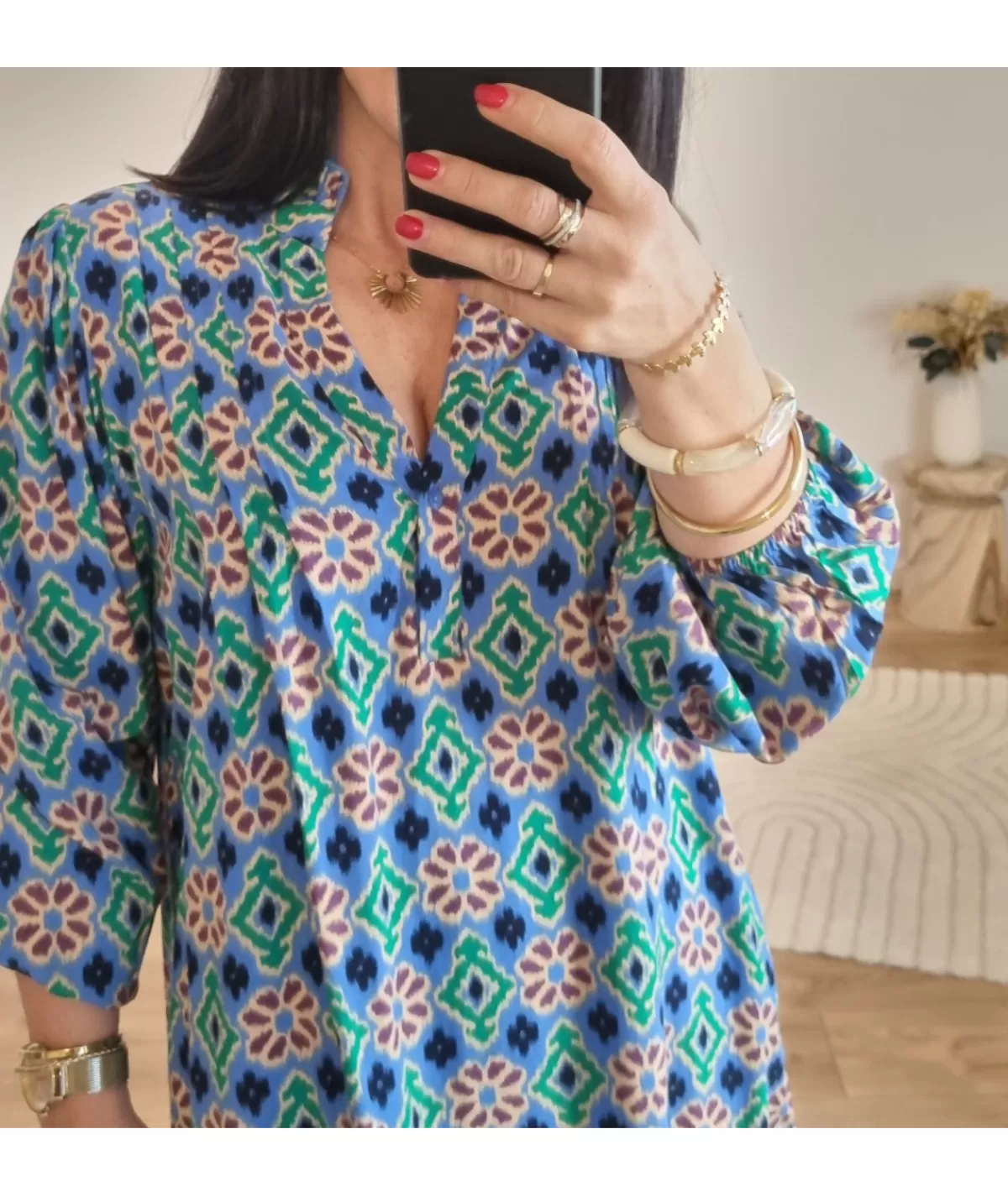 La boutique de Lilie Robes>ROBE ALICIA Bleu